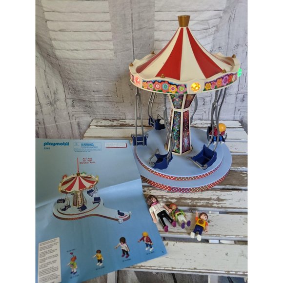 Playmobil 5548 swing carnival toy chain summer